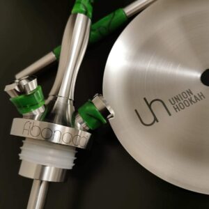 Alternative view of Union Hookah - Fibonacci Emerald